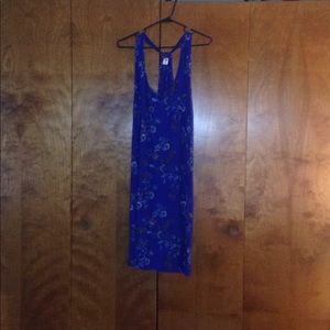 Blue floral sundress